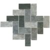 Matt Grey Fishbone Mix