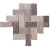 Matt Beige Fishbone Mix
