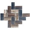 Beach Wood Fishbone Mix