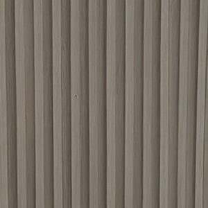 Alternative view of Smoked Cedar WPC Panel