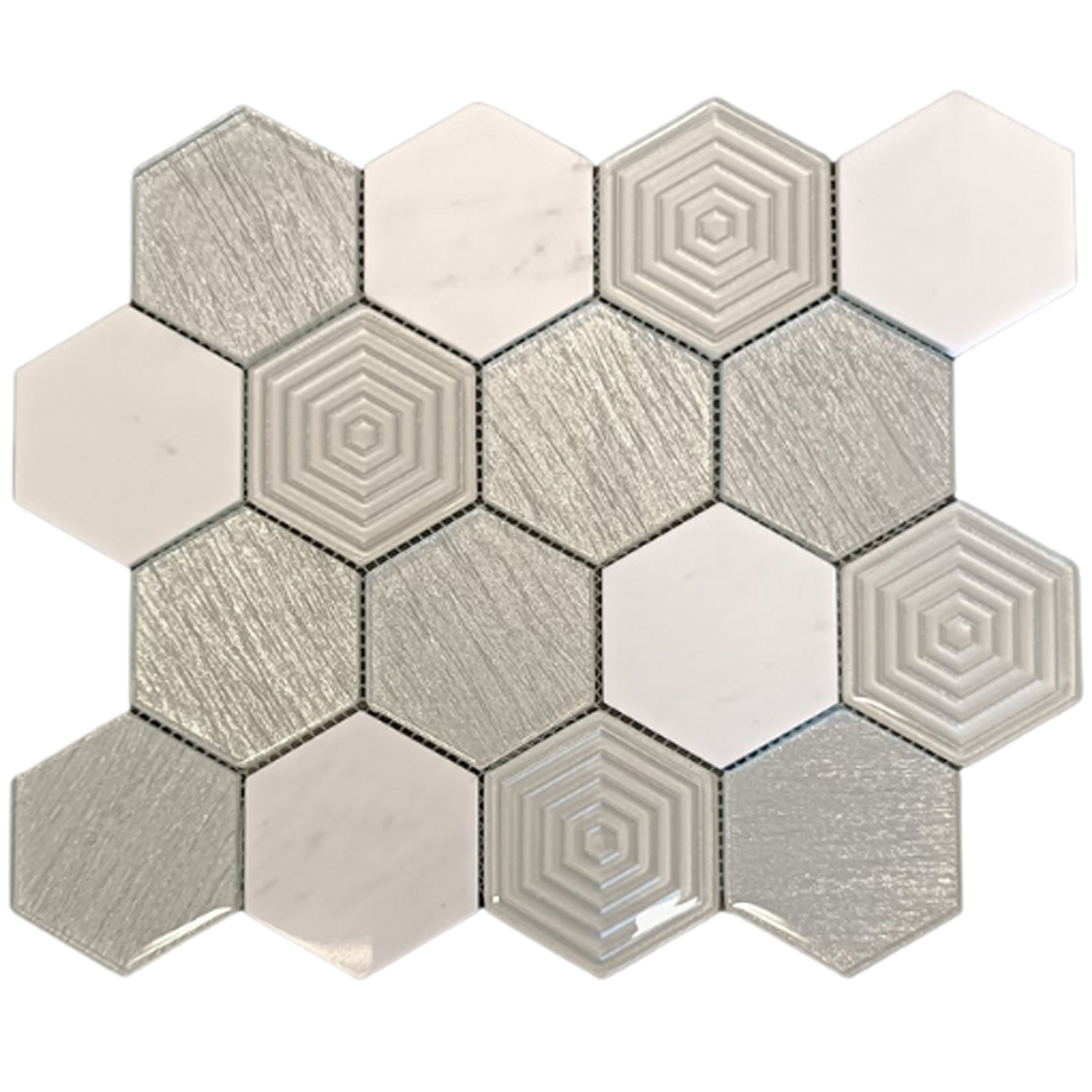 Hexagon (L) Pearl