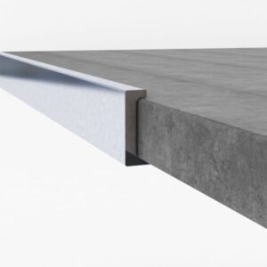 12mm Aluminium Straight Edge Trim SEA12
