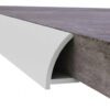 Malls Tiles PVC Round Edge Trim 12mm - Light Grey