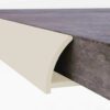 Malls Tiles PVC Round Edge Trim 12mm - Ivory / Cream